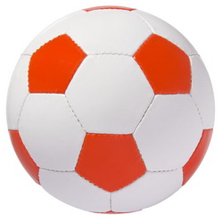 Мяч футбольный, размер 5, искусственная кожа, покрытие — глянцевый ПВХ, 3-слойная конструкция обшивки. Поставляется в спущенном состоянии