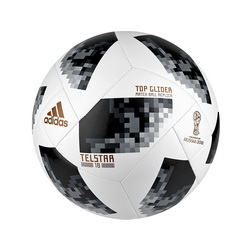Тренировочный мяч 2018 FIFA World Cup Russia от adidas, размер 5. Повторяет дизайн официального мяча Чемпионата мира по футболу FIFA 2018 в России. 100% термополиуретан. Любое нанесение на данную продукцию запрещено, т.к. эмблемы FIFA защищ