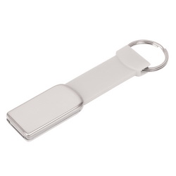 Флэш-карта USB - брелок, 8 Gb, пластик, металл