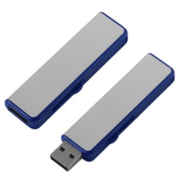 Флэш-карта USB, 8 Gb, металл