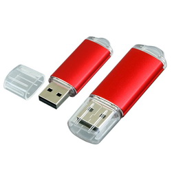 Флэш-карта USB , 16 Gb, металл