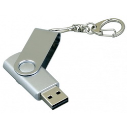 Флэш-карта USB , 32 Gb,пластиковый корпус, покрытие софт-тач, металлический клип