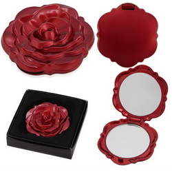 Зеркальце "Цветок розы", пластик