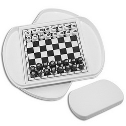 Шахматы дорожные магнитные, белый