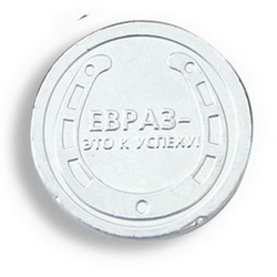 Медаль шоколадная с фирменной символикой, 6 гр., серебристый