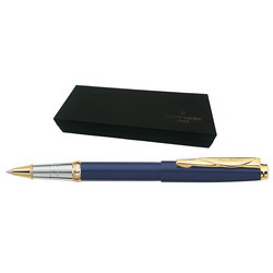 Ручка-роллер Pierre Cardin GAMME Classic, латунь с лакированным покрытием, отделка и детали дизайна - сталь и позолота.