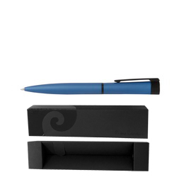 Ручка шариковая Pierre Cardin ACTUEL, корпус - пластик и алюминий, покрытие корпуса - матовое, клип - металлический с черным покрытием