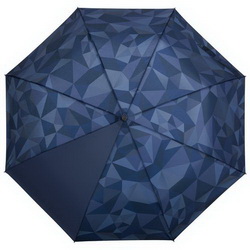 Зонт складной-полуавтомат, 3 сложения, в чехле, эпонж