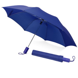 Зонт складной полуавтоматический в чехле, полиэстр