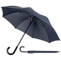 Зонт-трость полуавтомат в чехле с системой "антишторм" , эпонж