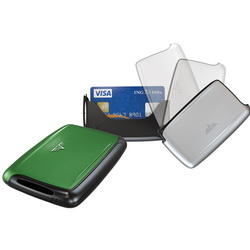 Футляр для кредитных карт TRU VIRTU PEARL, защищает карты от размагничивания и сканирования данных, анодированный алюминий