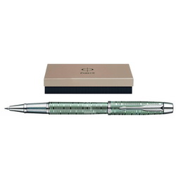 Ручка роллер Parker IM Premium Vacumatic Emerald pearl, в подарочной коробке
