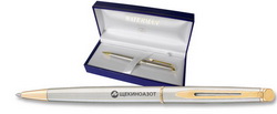 Ручка Waterman Hemisphere Stainless Steel GT шариковая, серебристый