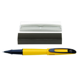 Ручка роллер Pierre Cardin, с крашеным черным металлическим клипом