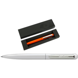 Шариковая ручка Pierre Cardin TECHNO, корпус - алюминий с глянцевым покрытием, клип - металл