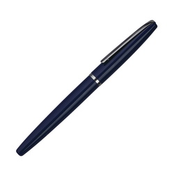 Ручка-роллер Порту с серебристыми деталями, металл