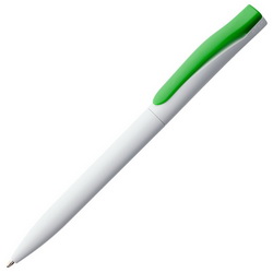 Ручка шариковая Лугано с поворотным механизмом, пластик