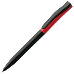 Ручка шариковая двухцветная Маурен с поворотным механизмом, пластик