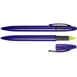 Ручка шариковая с маркером "Вальдес", пластик