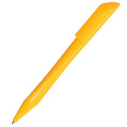 Ручка шариковая "Twist", пластик, с оригинальным скрученным корпусом, нанесение возможно со стороны клипа и на самом клипе
