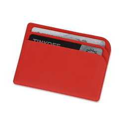 Футляр для кредитных карт с тремя карманами, полиуретан