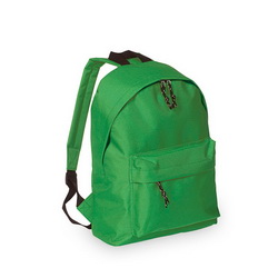 Рюкзак с застежкой-молнией и передним карманом, регулируемые плечевые лямки, полиэстер 600D