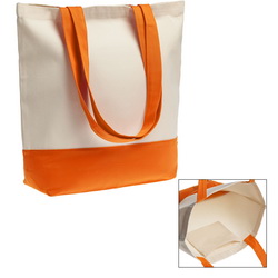 Холщовая сумка для покупок, хлопок 100%, плотность 260 г/м кв., выдерживает вес до 12кг