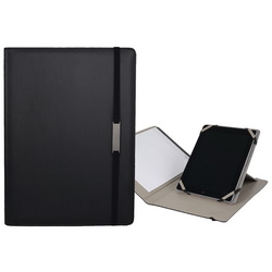 Папка для документов на резинке с блокнотом и креплением для iPad, полиуретан