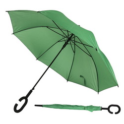 Зонт-трость полуавтомат с системой anti-wind, удобная ручка с soft-touch покрытием позволит повесить зонт на запястье и освободить руки, нейлон, пластик.