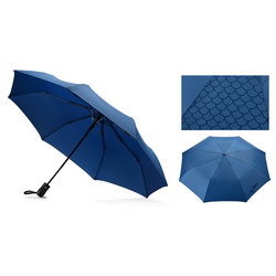 Зонт складной полуавтомат с проявляющимся рисунком, каркас снабжен специальной системой противоветровой защиты, ручка с покрытием soft-touch, эпонж