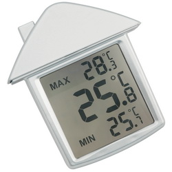 Термометр на присоске "Домик", пластик
