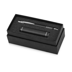 Подарочный набор: зарядное устройство, 2200mAh и шариковая ручка, металл