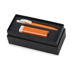 Подарочный набор: портативное зарядное устройство, 2200mAh, ручка шариковая, пластик