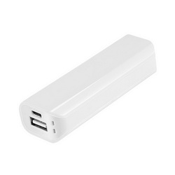 Портативное зарядное устройство 2000 mAh с USB-кaбелем 3-B-1: micro USB, iPhone 5/6, iPad/iPhone 3/4; пластик, в подарочной коробке