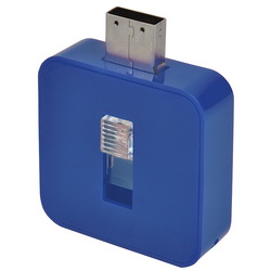 Флэш-карта USB 2.0, 8Gb, пластик, выдвижной механизм