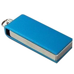 Флэш-карта USB, 4GB, поворотный металлический колпачок