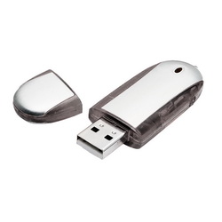Флэш-карта USB, 8 Гб, пластик, металл