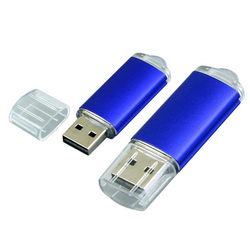 Флэш-карта USB , 16 Gb, металл