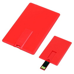 Флэш-карта USB Card, 32Gb, пластик