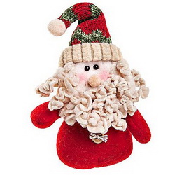 Мягкая игрушка "Дед Мороз", текстиль