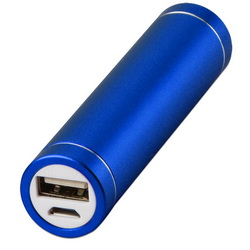 Портативное зарядное устройство 2200 mAh, в комплекте провод USB со сменными разъемами: micro-usb, mini-usb, iPhone 5/6", металл